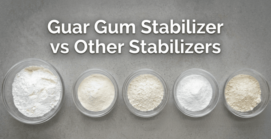 Comparing Guar Gum Stabilizer vs Other Stabilizers - Durga Enterprises