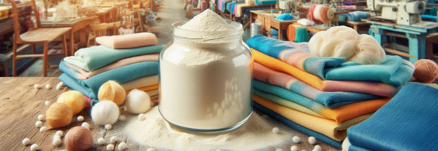 Guar Gum in Textile Industry: Transforming Fabric Production Guar Gum in Textiles