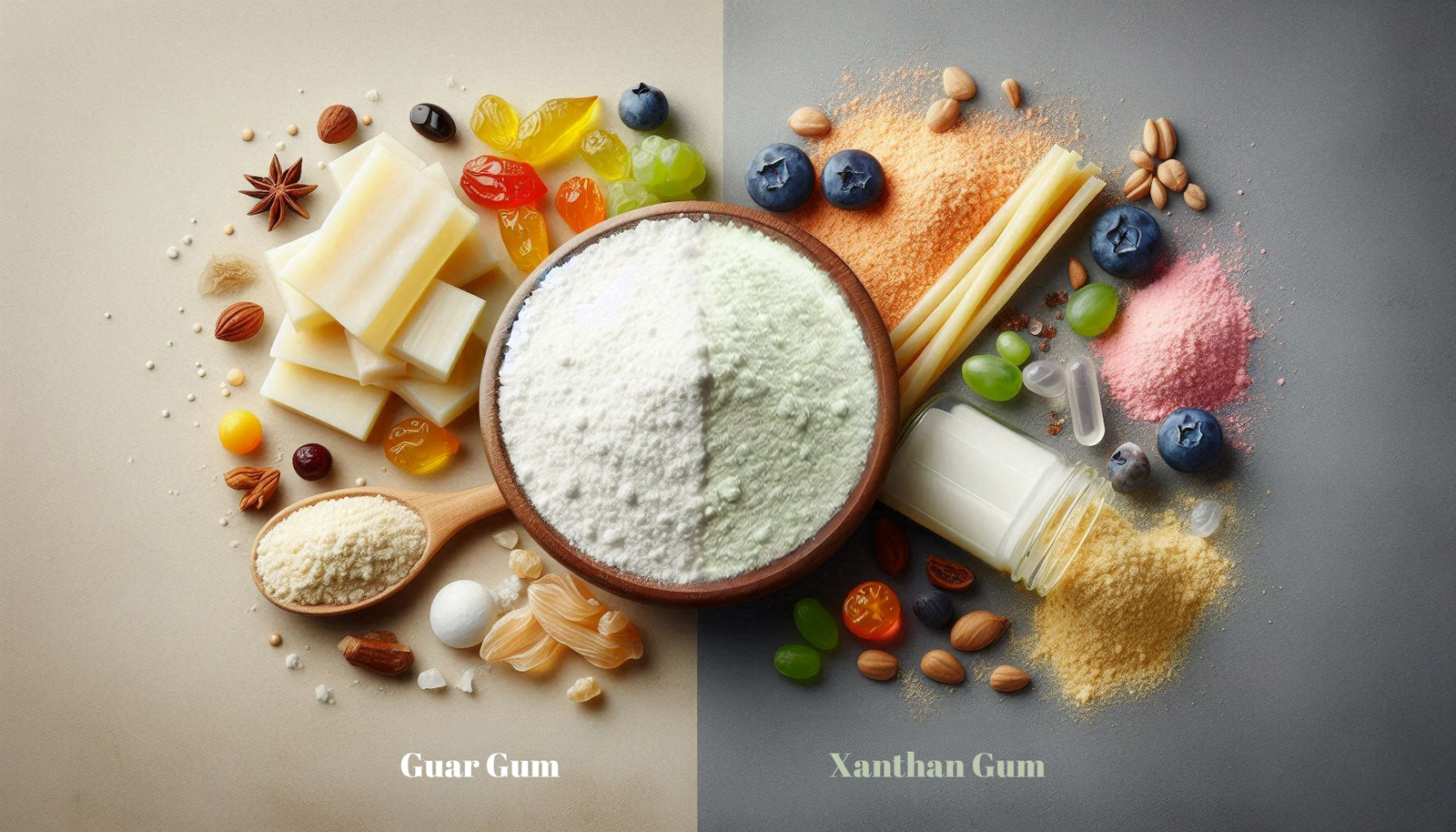 Guar Gum vs. Xanthan Gum: Which is Better for Your Needs? Guar Gum vs. Xanthan Gum - Durga Enterprises