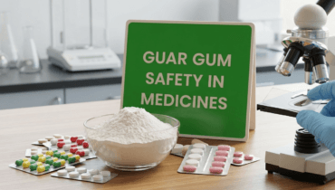 Guar Gum Safety in Medicines with pharmaceutical products and medical applications