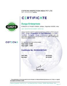 Quality Control 4 GMP Certificate pdf