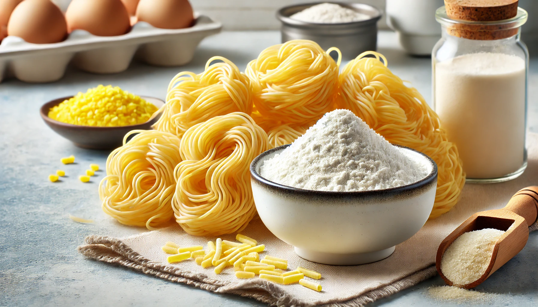 The Role of Guar Gum in Noodles Manufacturing Guar Gum in Noodles - Durga Enterprises