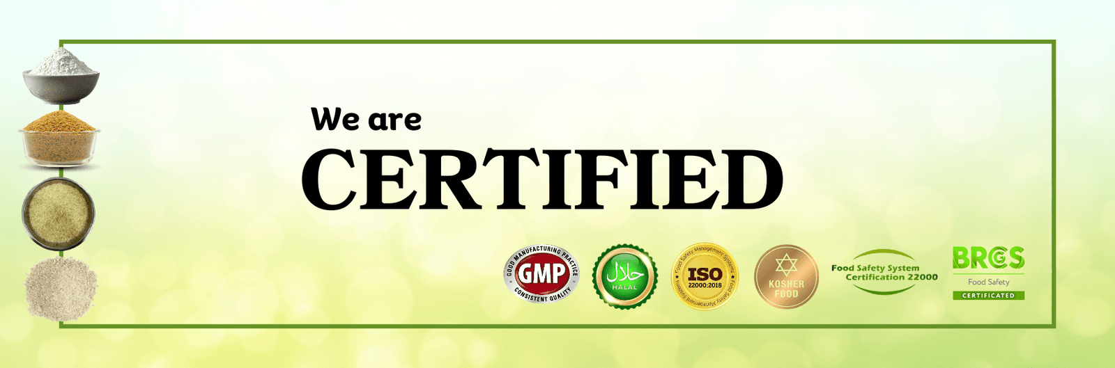 Certified Banner - Durga Enterprises