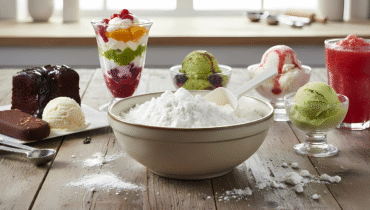 Guar Gum in Frozen Desserts - Durga Enterprises