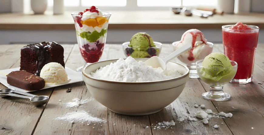 Guar Gum in Frozen Desserts - Durga Enterprises