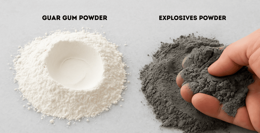 Guar Gum in Explosives Manufacturing - Durga Enterprises