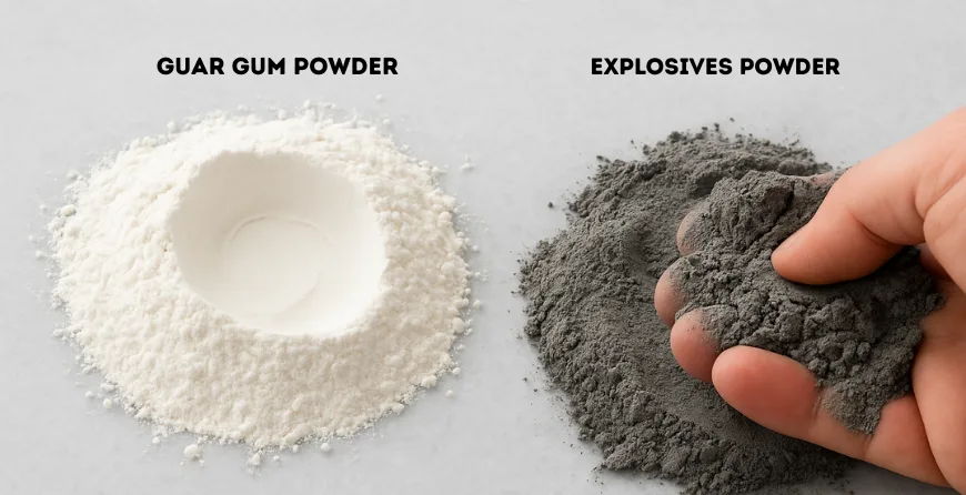 Guar Gum in Explosives Manufacturing - Durga Enterprises